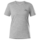 W Merino Path Tech Tee Heather Grey